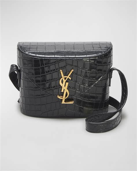 ysl jane box bag|Saint Laurent June Box YSL Crossbody Bag in Croc.